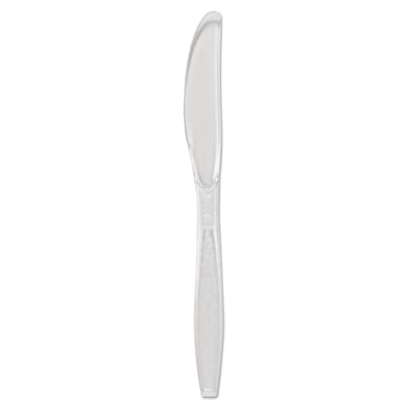 Solo Disposable Knife, Clear, Heavy Weight, PK1000 GDC6KN-0090